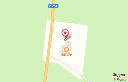 Кафе Натали на Курганской улице на карте