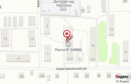 Почта России в Калуге на карте