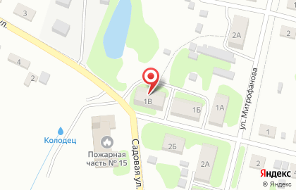 Пожарно-спасательная часть №15 на улице Беляева на карте