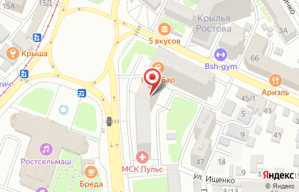 ОАО Банкомат, АКБ Абсолют Банк на проспекте Сельмаш на карте