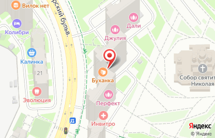 Пекарня Буханка на Красногорском бульваре, 32 в Красногорске на карте