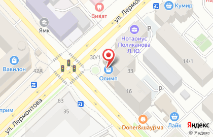 Система информационно-правового обеспечения Гарант на карте