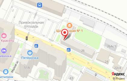 Магазин сувениров в Рязани на карте