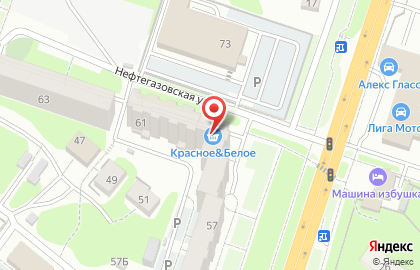 Магазин Красное & Белое в Нижнем Новгороде на карте