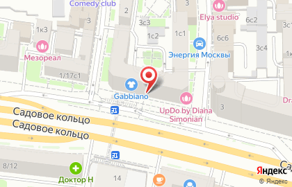 Супермаркет Густо в Мещанском районе на карте