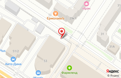 ТИТАН на улице Федюнинского на карте