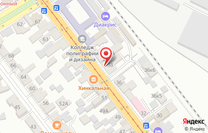 Продуктовый магазин на улице Маркова на карте