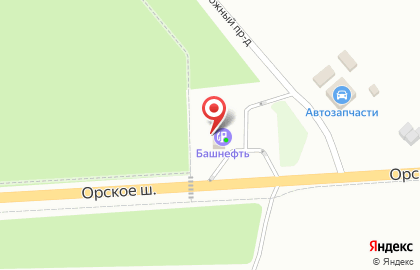 Башнефть в Оренбурге на карте