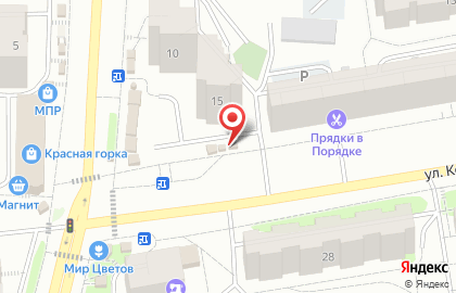 Хлебозавод №5 на улице Кольцова на карте