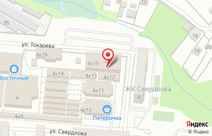 Магазин мебели в Белгороде на карте