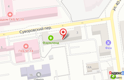 Медицинский центр лечения боли в Орджоникидзевском районе на карте