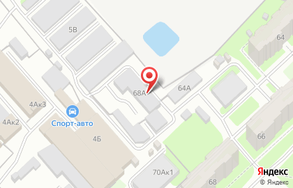 Автотехцентр Феникс на улице Ленинградской на карте