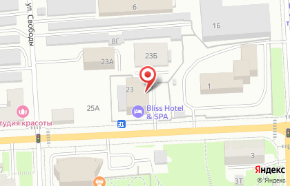 Гостиница Bliss Hotel & SPA на карте
