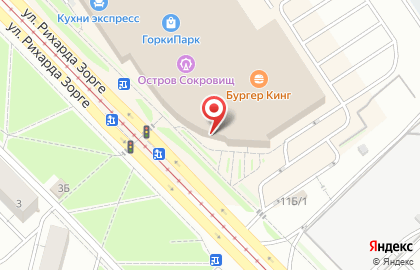 Ювелирный магазин Goldens на улице Рихарда Зорге на карте