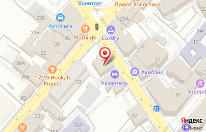 Полиграфычъ в Вахитовском районе на карте