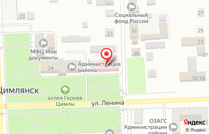Стоматологическая поликлиника на улице Ленина, 22 на карте