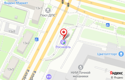 Роснефть в Санкт-Петербурге на карте