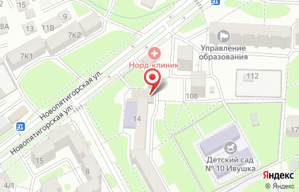 Торгово-сервисная компания Атлант на улице 60 лет Октября на карте