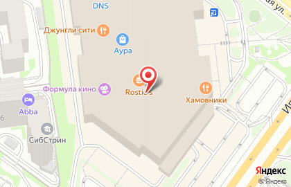 Салон модных часов X-time в Центральном районе на карте
