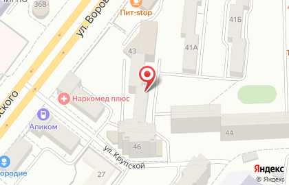 Студия праздников Ваш аниматор на улице Воровского на карте