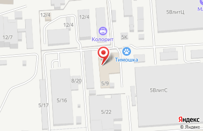 Типография Текора на карте