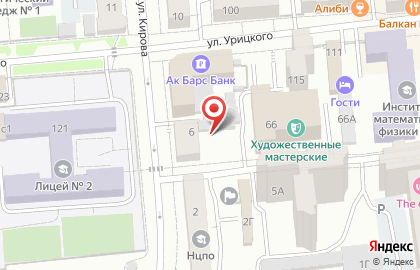 Семицвет на улице Урицкого на карте