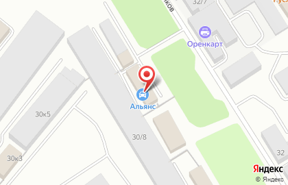 Сервисный центр Альянс в Дзержинском районе на карте