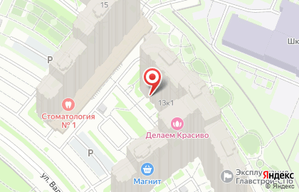 Дом быта в Санкт-Петербурге на карте