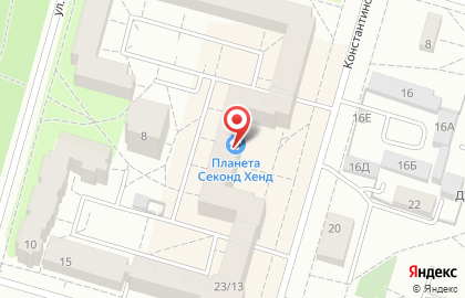 Ремонтная мастерская Принт-Сервис в Петродворцовом районе на карте