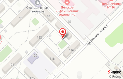 Продуктовый магазин На Олимпийской в Красноармейском районе на карте