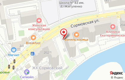 Детский клуб Лукоморье в Карасунском районе на карте