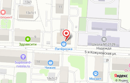 Магазин орехов и сухофруктов в Москве на карте