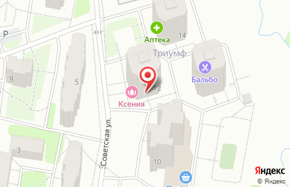 Говоруша на карте