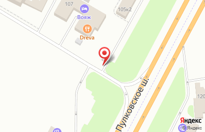Оранж на улице Пулковское на карте