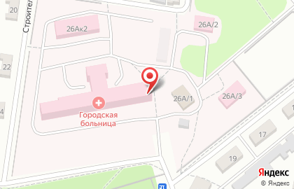 Взрослая поликлиника Щёкинская районная больница на Комсомольской на карте