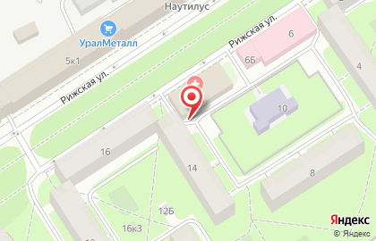 Центр неврологии и МРТ ОНА на Рижской улице на карте