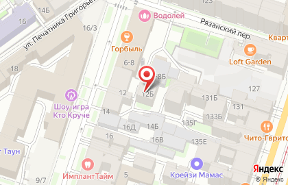 Прайс-Этикетка на карте
