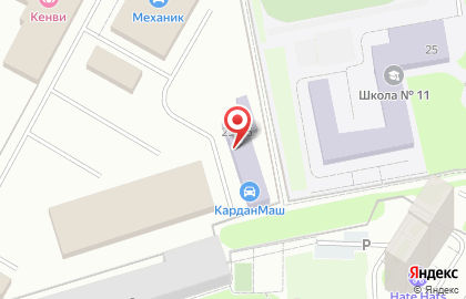 Автосервис Мастер-Гур на Молодёжной улице на карте