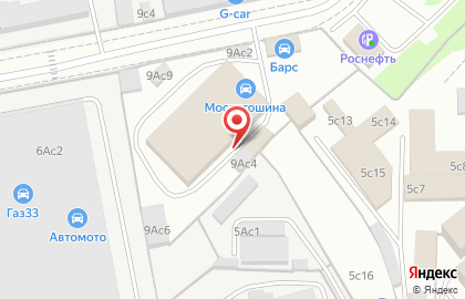 Шинный центр Мосавтошина в Огородном проезде на карте