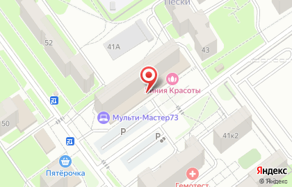 Аптека Алия в Ульяновске на карте