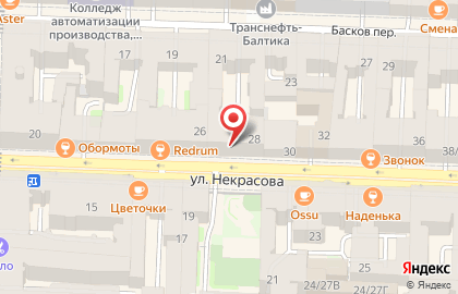Samsonov Hotel на улице Некрасова, 28 на карте