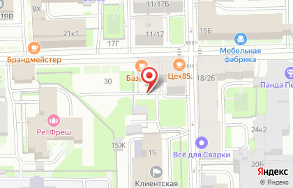 Застава, кафе на карте