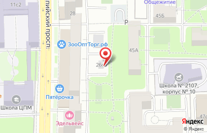 Хостел "Hello, Moscow на карте