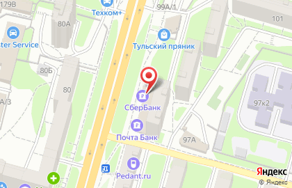 СберБанк России на Октябрьской улице, 97 на карте
