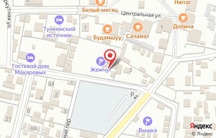 Пансионат Жемчуг на карте