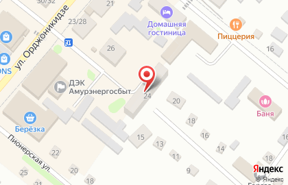 Магазин Муравей в Благовещенске на карте