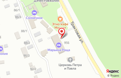 Частная усадьба Марьина Роща на карте