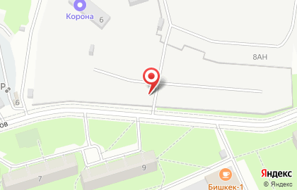 Пламя на улице Новосёлов на карте