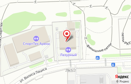 Школа танцев Азбука Танцев на улице Вилиса Лациса на карте
