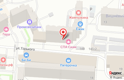 SPA-центр 7 Красок на улице Горького в Королёве на карте